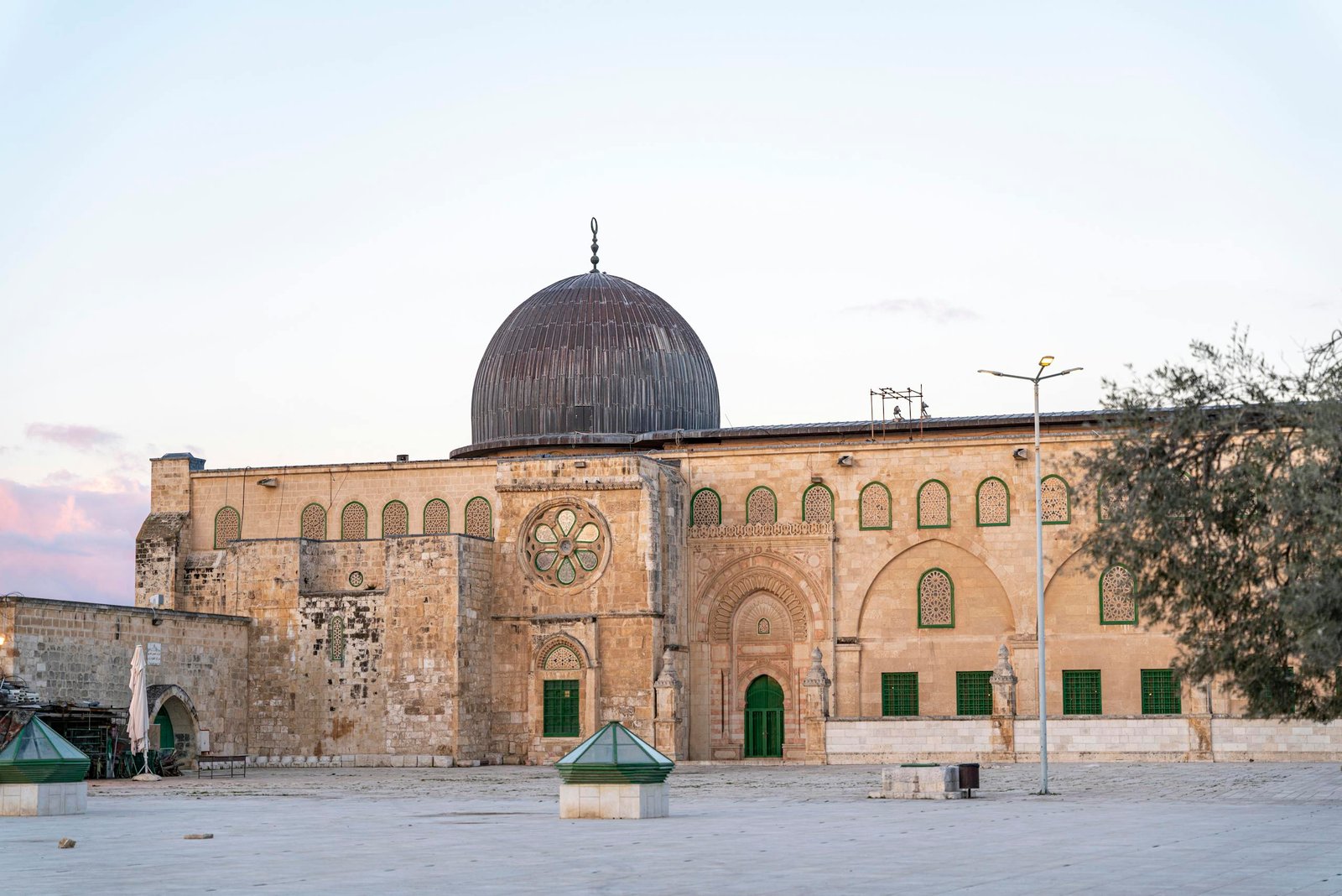 Al-Aqsa Mosque Facade in Jerusalem